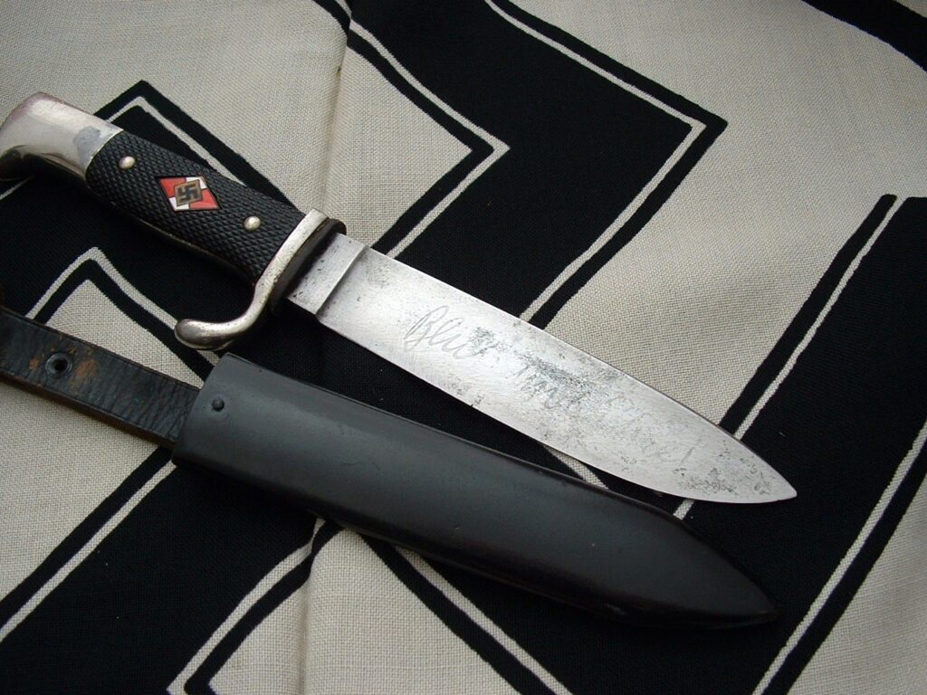 Personalized Transitional Hitler Youth Knife By K Ritter D Meda