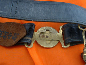 personalized japanese officer-s sword belt - b139 - 6