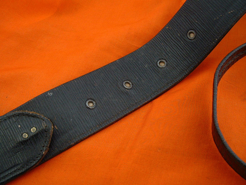 personalized japanese officer-s sword belt - b139 - 7