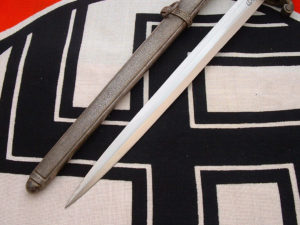 vet attributed army officer-s dagger by wkc - d643 - 12