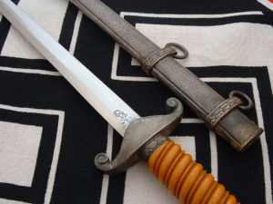 vet attributed army officer-s dagger by wkc - d643 - 14