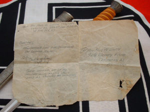 vet attributed army officer-s dagger by wkc - d643 - 4