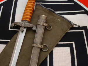 vet attributed army officer-s dagger by wkc - d643 - 5