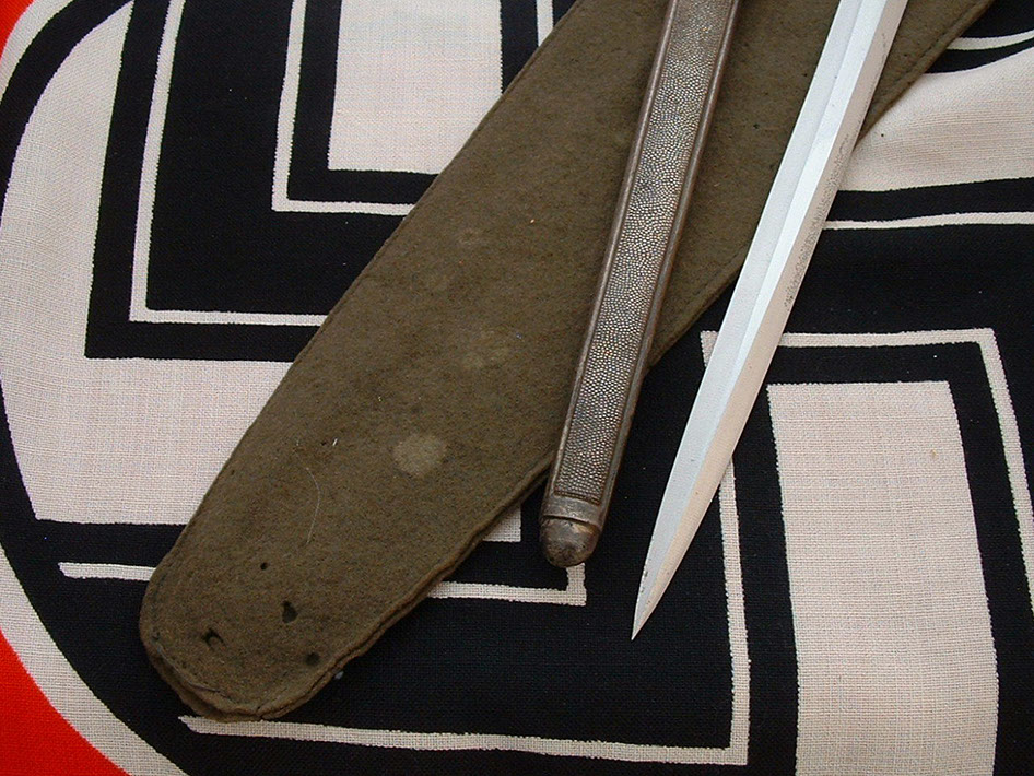 vet attributed army officer-s dagger by wkc - d643 - 6