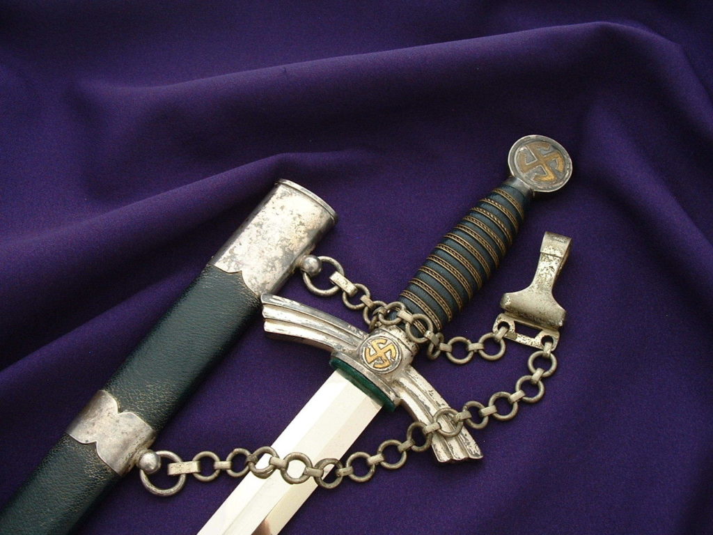1st Model Luft Officer's Dagger by Alcoso - D712 - 1