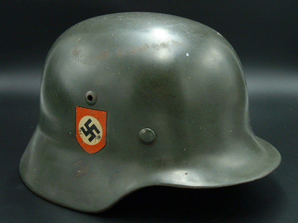 M35 Double Decal Police Helmet NS64 - H172 - 3