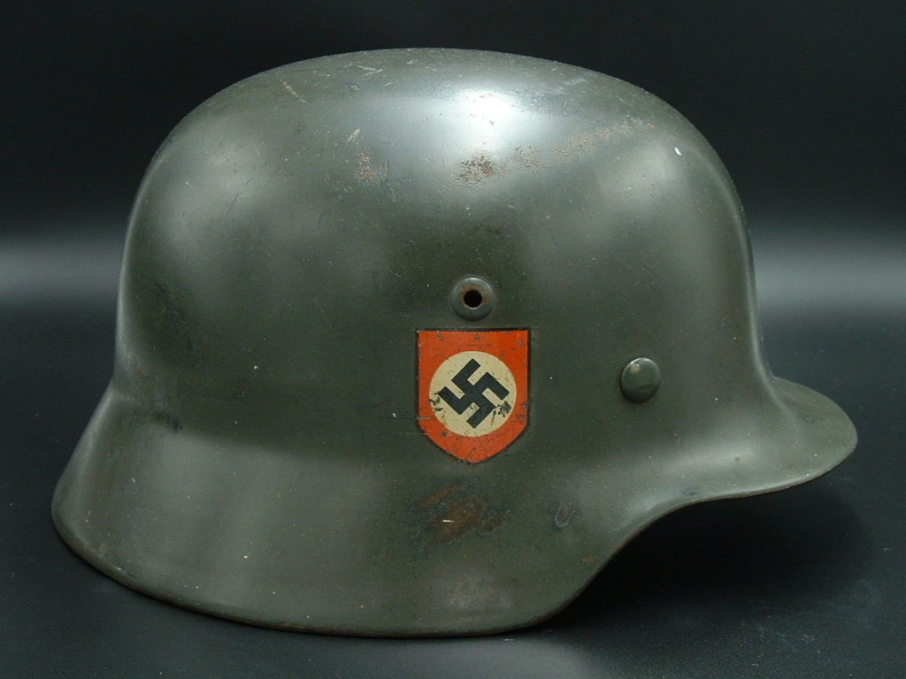 M35 Double Decal Police Helmet NS64 - H172 - 4