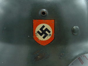 M35 Double Decal Police Helmet NS64 - H172 - 8