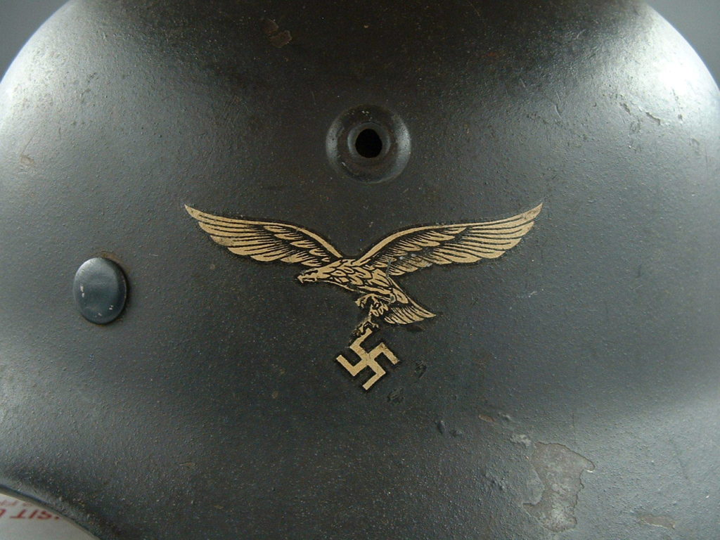 M40 Single Decal Luft Helmet by Quist - H178 - 7