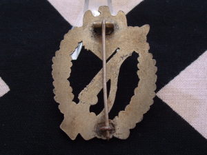 Infantry Assault Badge in Silver by Shuco - M436 - 2