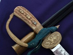1929 Shooting Competition Hirschfanger by WKC - D837 - 2