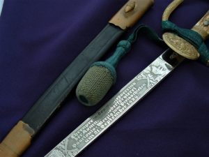 1929 Shooting Competition Hirschfanger by WKC - D837 - 4