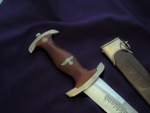 Early Nickel Silver SA Dagger by Remeve - D832 - 2