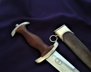 Early Nickel Silver SA Dagger by Remeve - D832 - 3
