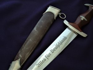 Early Nickel Silver SA Dagger by Remeve - D832 - 4