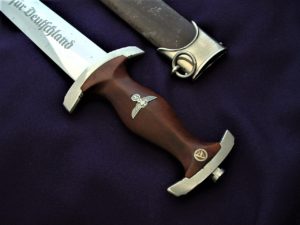 Early Nickel Silver SA Dagger by Remeve - D832 - 8