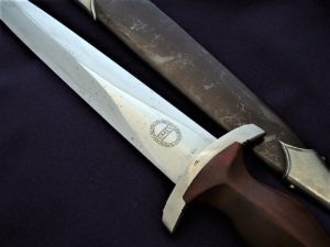Early Nickel Silver SA Dagger by Remeve - D832 - 9
