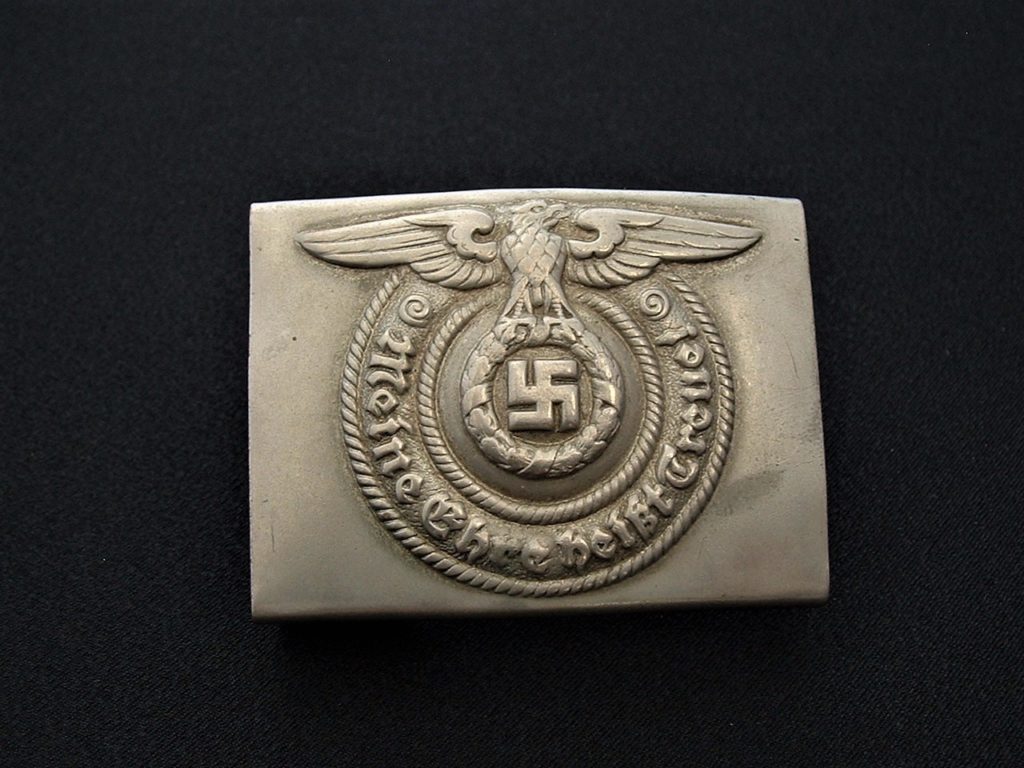 Early SS NCO Buckle by Overhoff - B167 - 1