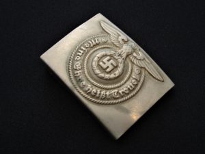Early SS NCO Buckle by Overhoff - B167 - 2