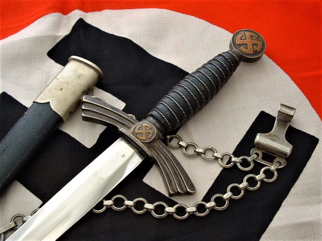 1st Model Luftwaffe Officer's Dagger by Malsch - D841 - 1