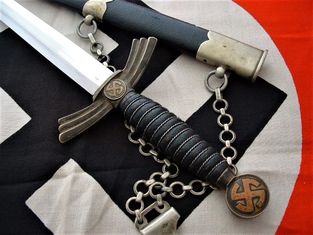 1st Model Luftwaffe Officer's Dagger by Malsch - D841 - 12
