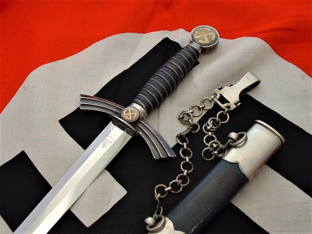 First Model Luftwaffe Officer's Dagger by SMF - D848 - 2
