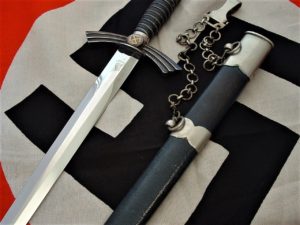 First Model Luftwaffe Officer's Dagger by SMF - D848 - 5