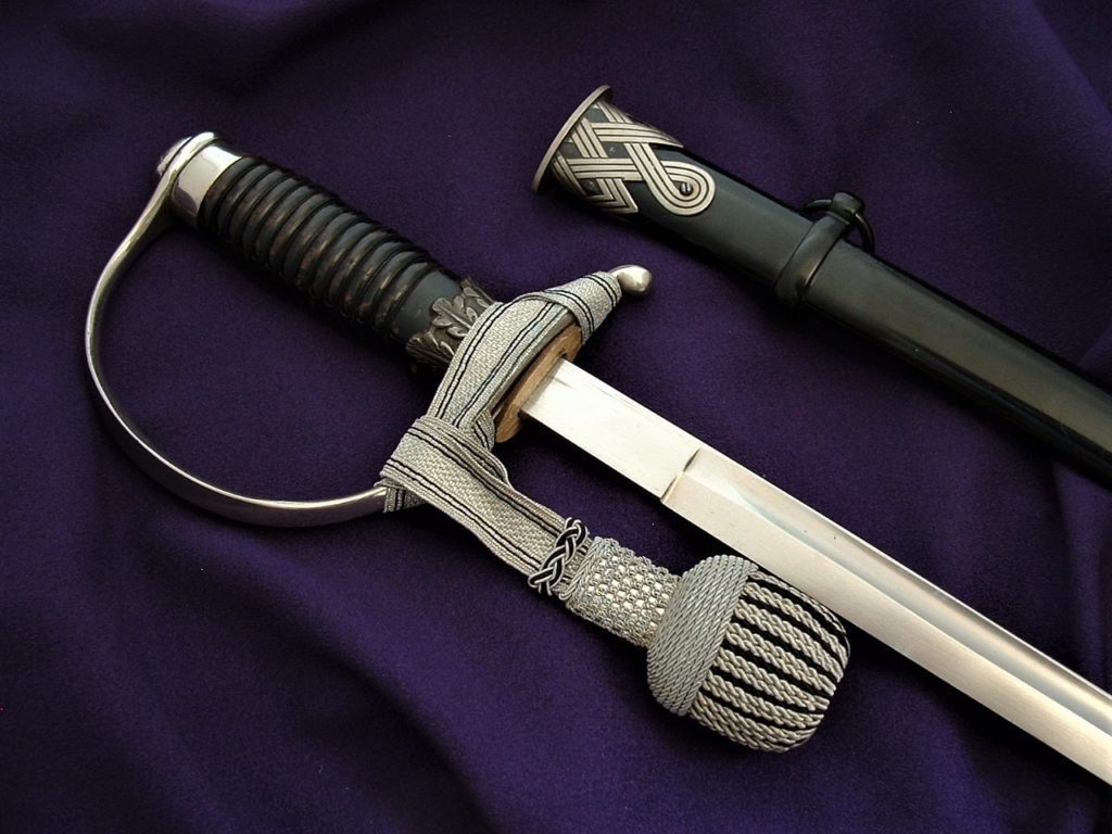 SS Candidate Subordinate Sword by Krebs - D853 - 3