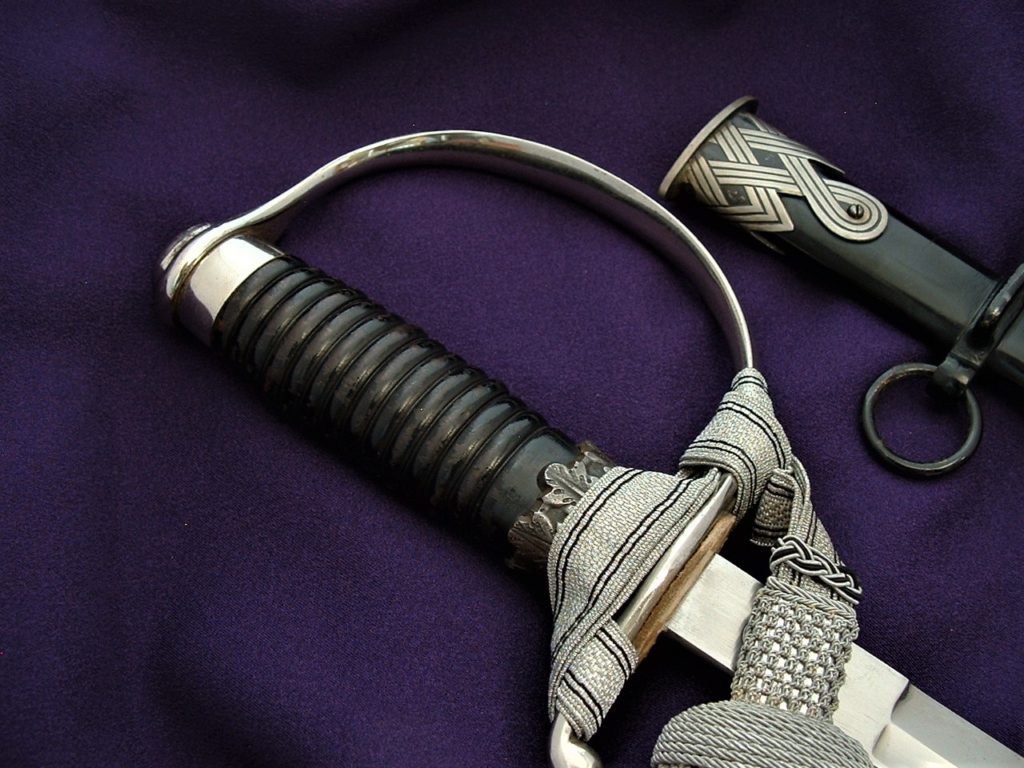 SS Candidate Subordinate Sword by Krebs - D853 - 8