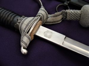 SS Candidate Subordinate Sword by Krebs - D853 - 9