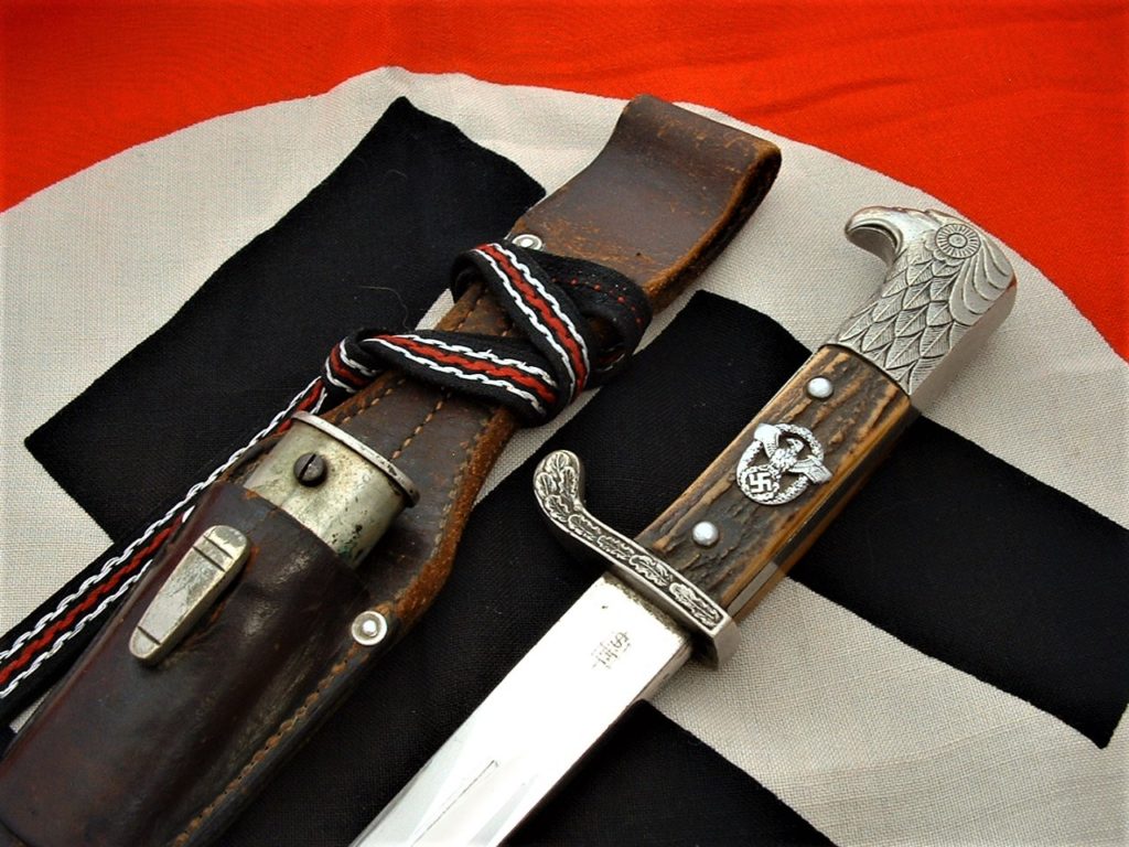 3rd Reich Rural Police Bayonet by Horster - D868 - 1