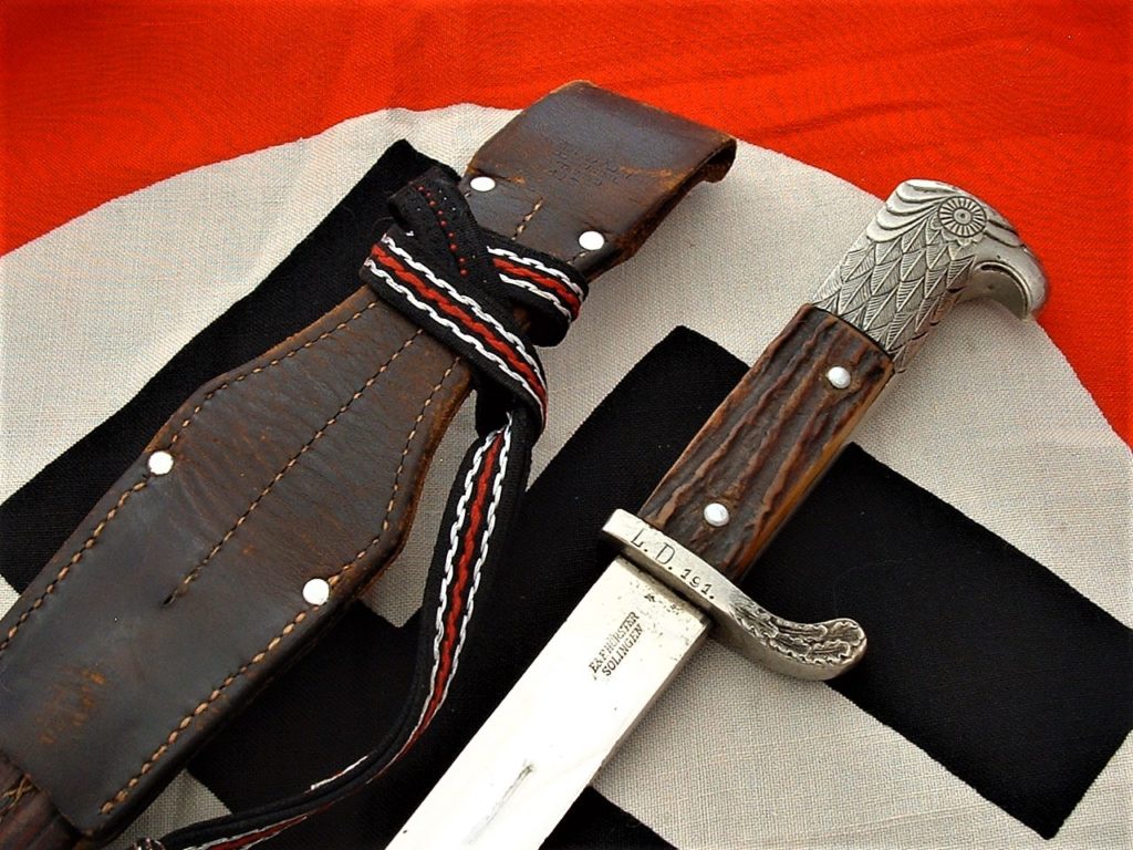 3rd Reich Rural Police Bayonet by Horster - D868 - 2