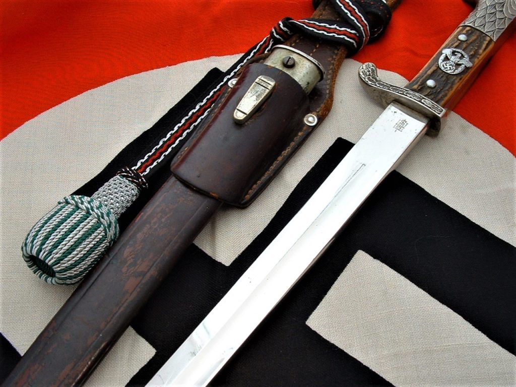 3rd Reich Rural Police Bayonet by Horster - D868 - 3