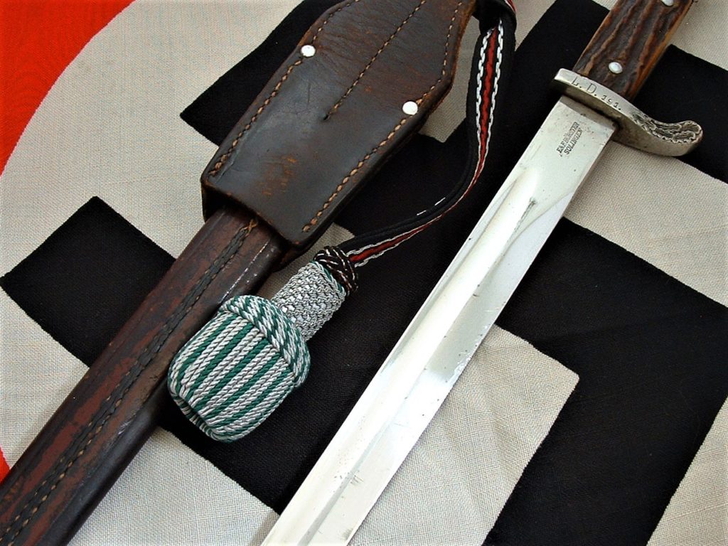3rd Reich Rural Police Bayonet by Horster - D868 - 4