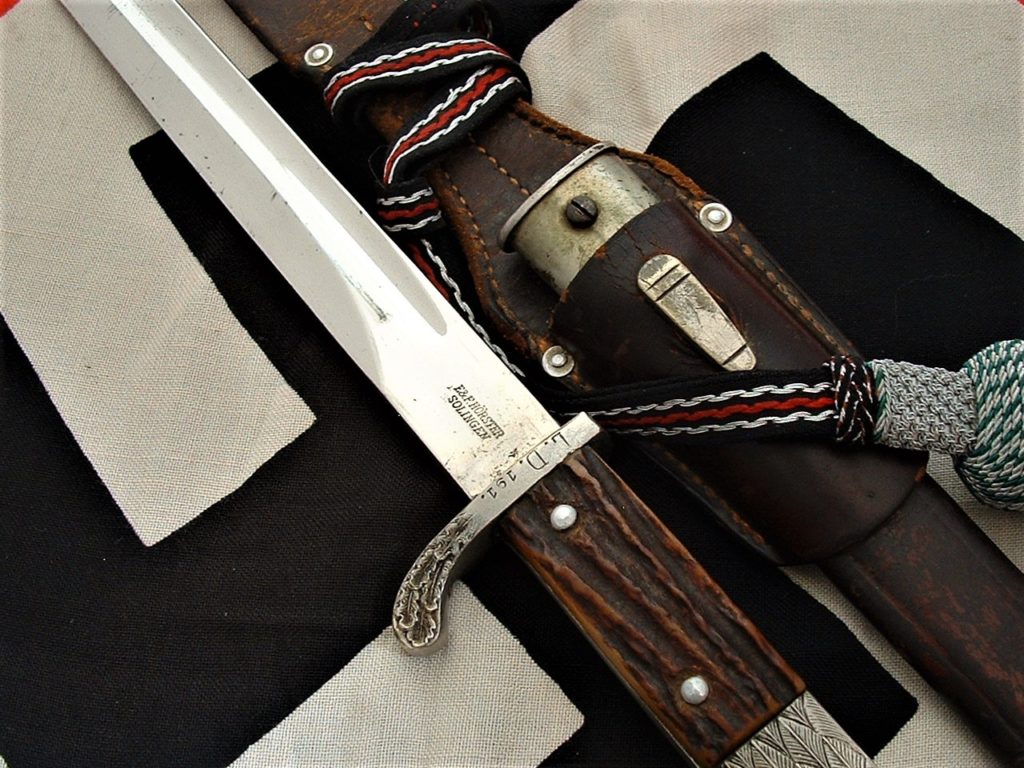 3rd Reich Rural Police Bayonet by Horster - D868 - 8