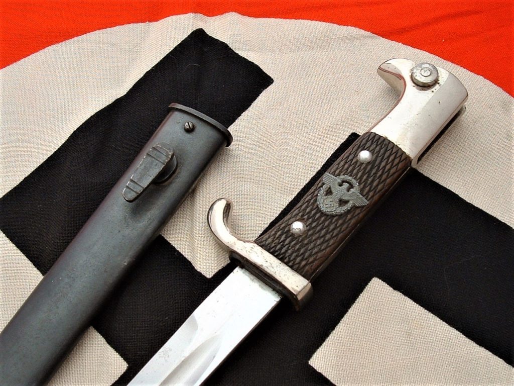 Long Slotted Police Dress Bayonet by Paweco Weyersberg - D869 - 1