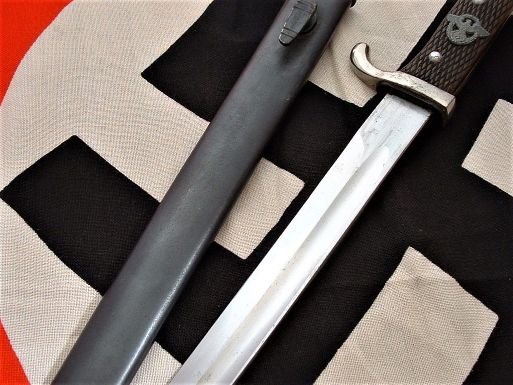 Long Slotted Police Dress Bayonet by Paweco Weyersberg - D869 - 3