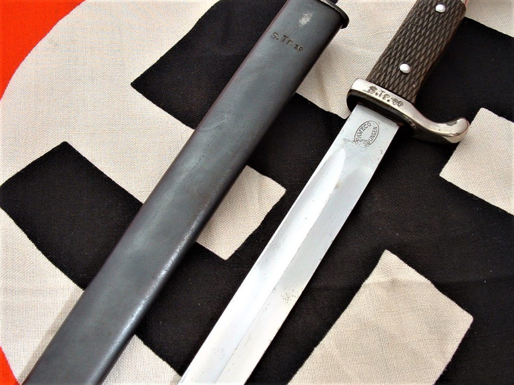 Long Slotted Police Dress Bayonet by Paweco Weyersberg - D869 - 4