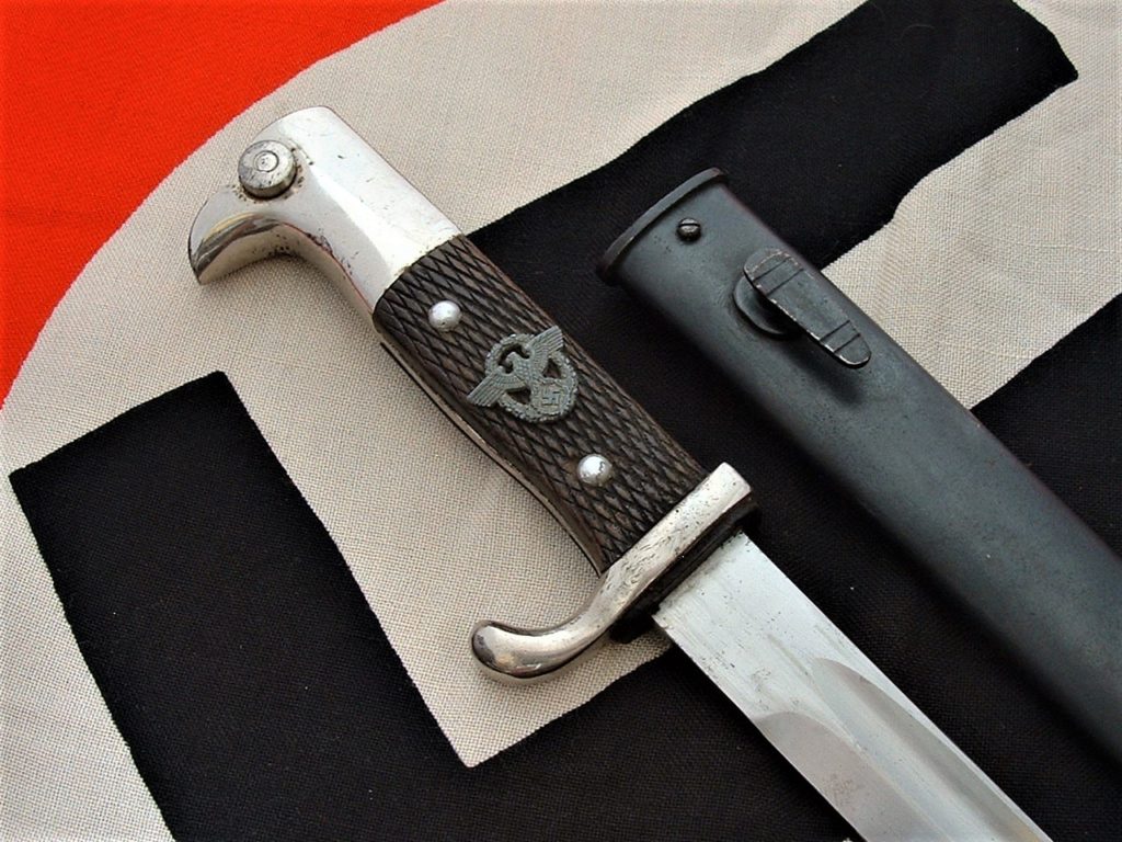 Long Slotted Police Dress Bayonet by Paweco Weyersberg - D869 - 8