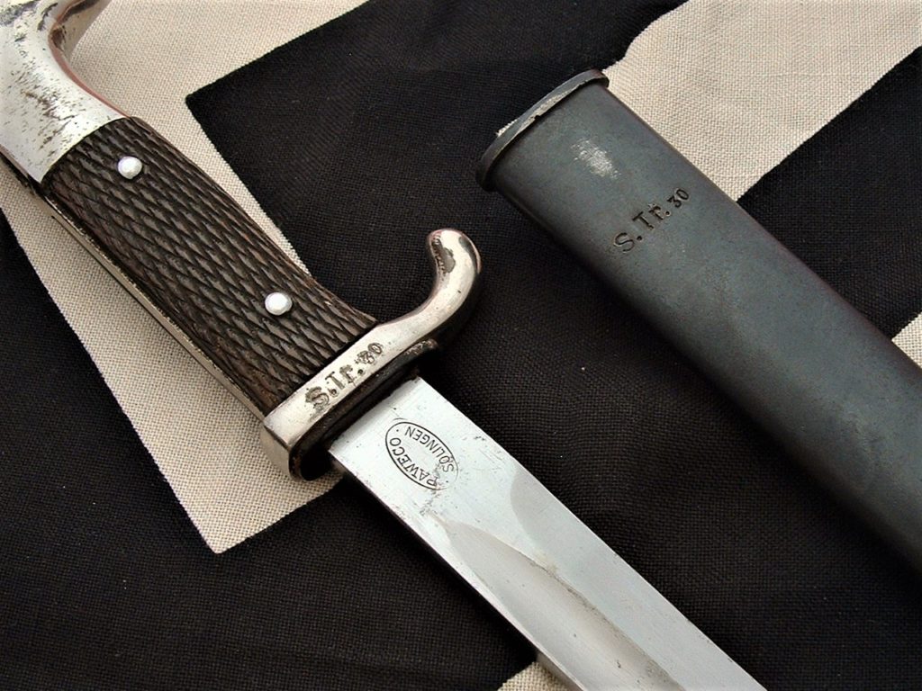 Long Slotted Police Dress Bayonet by Paweco Weyersberg - D869 - 9