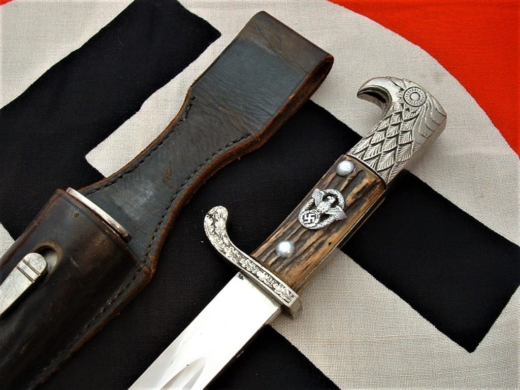 Matching 3rd Reich Police Bayonet by Eickhorn - D863 - 1