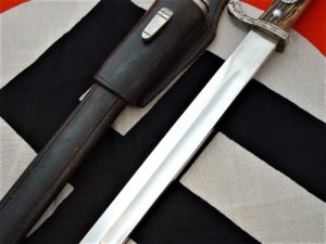 Matching 3rd Reich Police Bayonet by Eickhorn - D863 - 3
