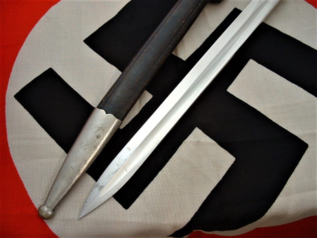 Matching 3rd Reich Police Bayonet by Eickhorn - D863 - 4