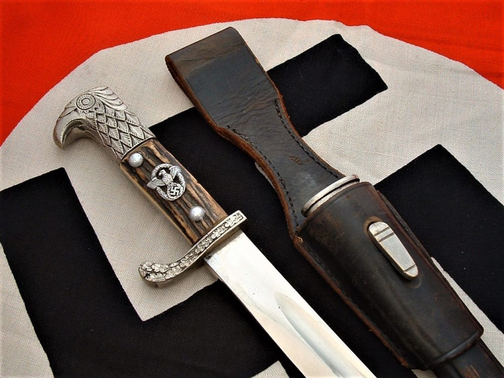 Matching 3rd Reich Police Bayonet by Eickhorn - D863 - 6