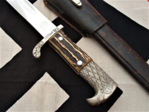 Matching 3rd Reich Police Bayonet by Eickhorn - D863 - 7