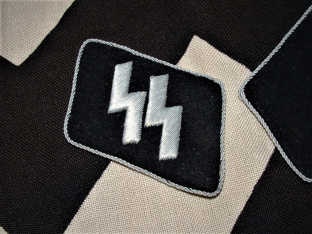 Mint Pair of SS Officer’s Collar Tabs - C251 - 2