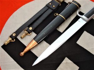 M37 WWII Italian Fascist Officer's Dagger - D878 - 5