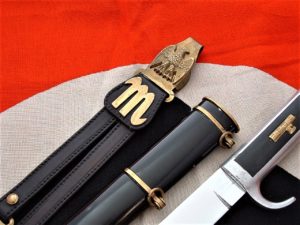 M37 WWII Italian Fascist Officer's Dagger - D878 - 6