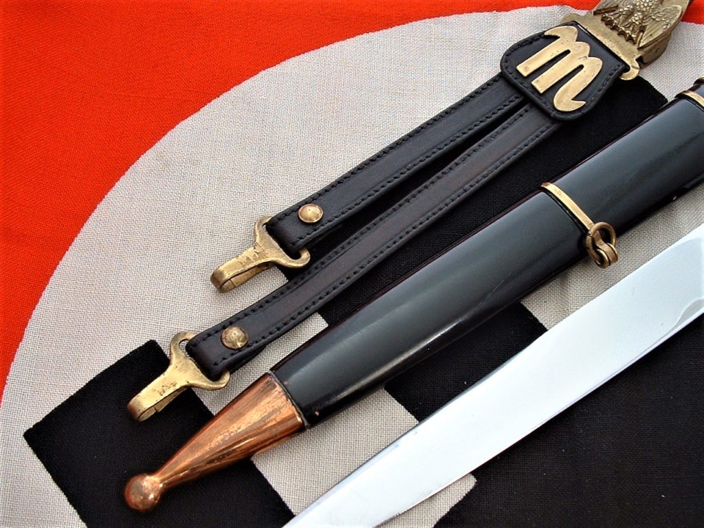 M37 WWII Italian Fascist Officer's Dagger - D878 - 7