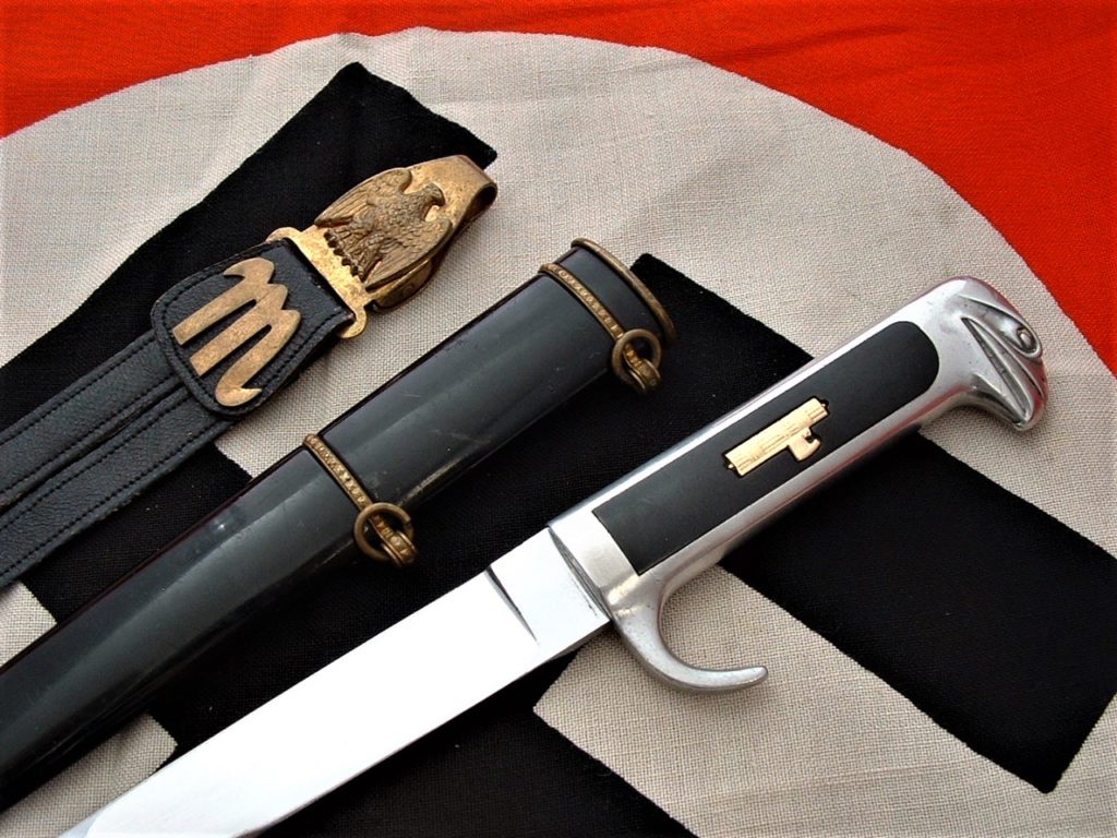 WWII Italian Officer's Fascist Dagger - D879 - 1